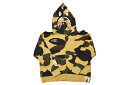【中古】A BATHING APE GIANT 1ST CAMO SHARK LOOSE FIT FULL ZIP HOODIE