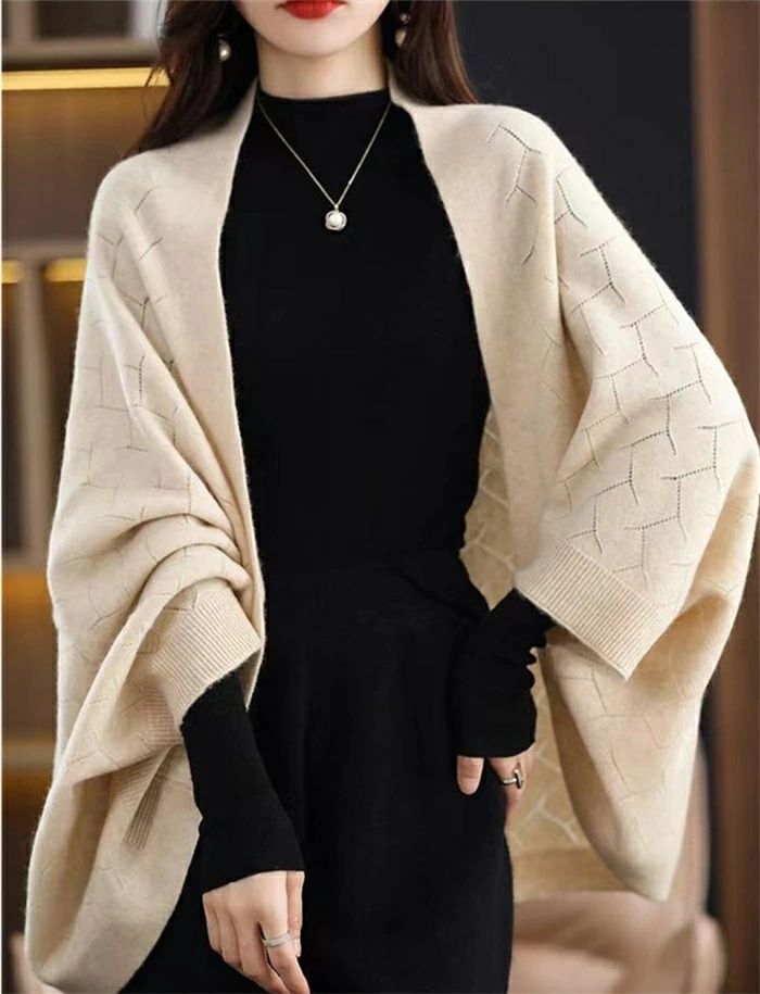 ニットカーディガン ニット ボレロ レディース 秋冬 カーディガン ストール風 コート アウター 柔らかい カットソー トップス ミディアム丈 羽織 おしゃれ 可愛い 柔らかい 上品 洗える かわいい ルームウェア 通勤OL 通学 普段着 20代30代 40代 50代