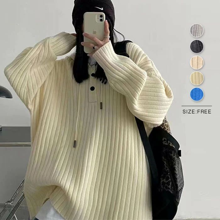 ニットパーカー ニットセーター レディース ニット 秋 冬 セーター パーカー 長袖 フード付き 無地 トップス Vネック お洒落 カジュアル シンプル 体型カバー 着・せ 秋冬 レイヤード 上品 大人 ママコーデ 通勤 OL 20代 30代 40代 50代