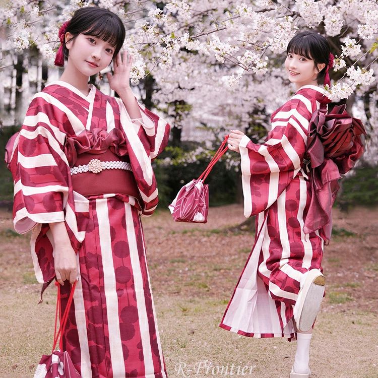 浴衣 高校生 可愛い 中学生 浴衣 大人 レディース 160 浴衣 セット 女性 和装 洗える むらさき 花柄 桜..