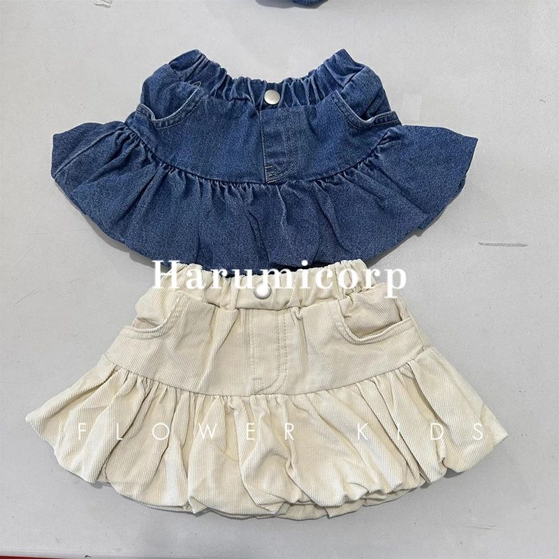 子供服 デニムスカート キッズ 女の子 春夏 韓国子供服 スカート ストレッチ 子ど...