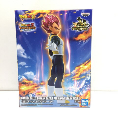 ドラゴンボールZ ドッカンバトル 7TH ANNIVERSARY 超サイヤ人ゴッドベジータ【中古】ホビー フィギュア 少年誌 53HASS13409