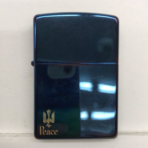 楽天お宝あっとマーケットZIPPO Peace ピースブルーチタン 2007年 限定生産 THE PEACE BAR【中古】古着 小物 53FSSS05921