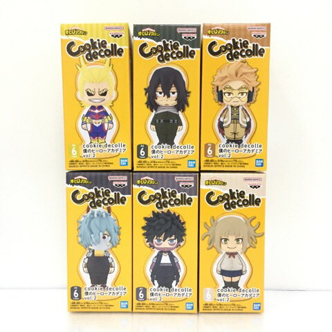 僕のヒーローアカデミア cookie decolle vol.2 全6種セット ヒロアカ ワーコレ【中古】ホビー フィギュア 少年誌 53HASS15315