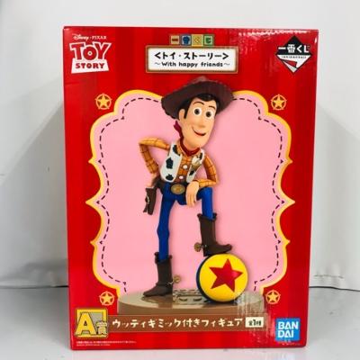 一番くじ トイ・ストーリー 〜With happy friends〜 A賞 ウッディ ギミック付きフィギュア【中古】ホビー フィギュア ディズニー 53H00115981のサムネイル