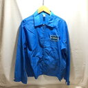 70 S LOUISVLLE NYLON COACH JACKET MADE IN USA ルイビル ナイロン コーチ ジャケット USA製 SIZE:L サックス PRIDEジッパー 【中古】古着 メンズファッション 53FSSS04983