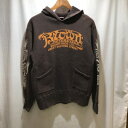 MWS エムダブルエス スウェットパーカー SIZE:M ブラウン【中古】古着 メンズファッション 53FSSS05093