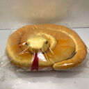 ロング大蛇ぬいぐるみ ゴールド サイズ:長さ約2m、胴体幅約7cm【中古】ホビー グッズ 53HASS17738