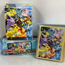 ポケモンカードゲーム ダッシュ!イーブイズ ラバープレイマット サイズ:約580×300mm/デッキケース/デッキシールド 64枚入り 3点セット【中古】ホビー...