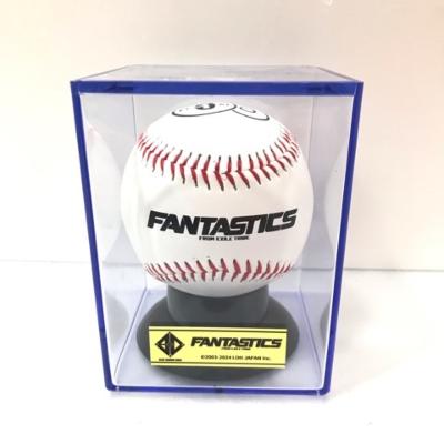 GIANTS×FANTASTICS 　ジャイアンツ　巨人　ロゴボールセット（台座・ケース付き）【中古】アイドル 53A..