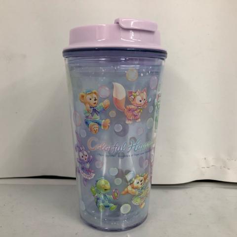 ダッフィー 20周年 カラフルハピネス スーベニアタンブラー【中古】ホビー グッズ 53H00118490
