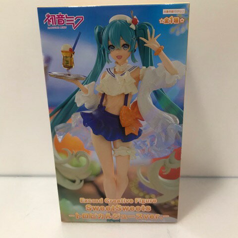 初音ミク Exc∞d Creative Figure SweetSweets トロピカルジュースver.【中古】ホビ...