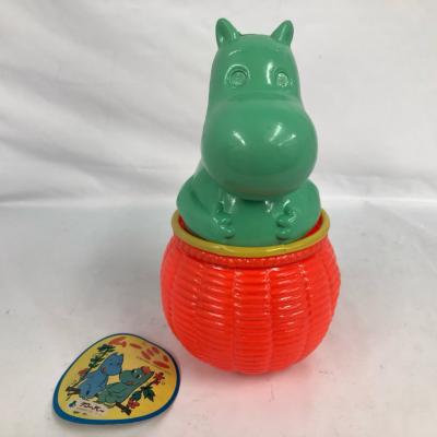 【当時物】ムーミン プラスチック かご入り人形【中古】ホビー おもちゃ 53H06918952