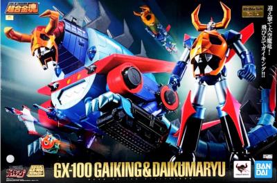 楽天お宝あっとマーケット【未開封】初回特典付 超合金魂 GX-100 ガイキング＆大空魔竜 『大空魔竜ガイキング』【中古】 ホビー フィギュア スーパーロボット 53H05113535