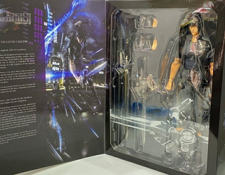 【中古】FINAL FANTASY XV PLAY ARTS改 ノクティス フィギュア　開封済