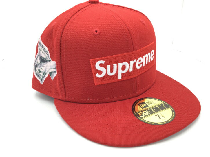 【中古】 NewEra x Supreme 22AW MONEY BOX LOGO CAP 