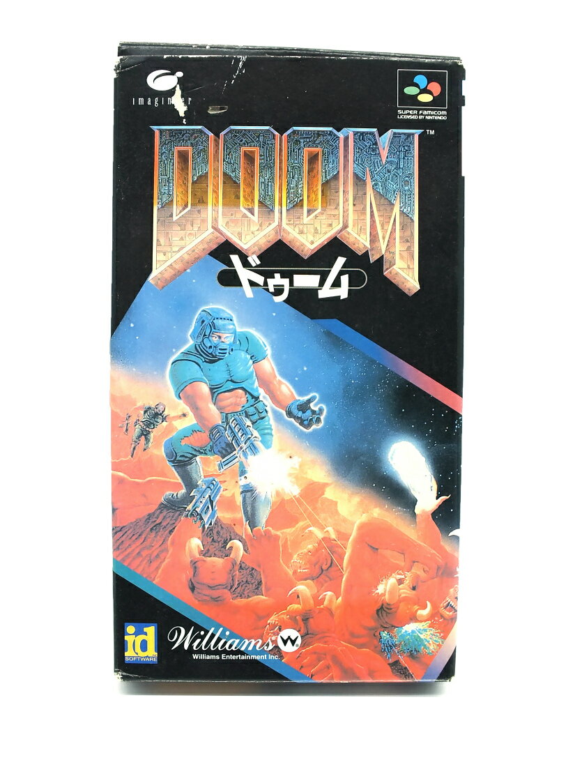 【中古】SFCソフト DOOM ドゥーム "スーパーファミコン"【都城店】