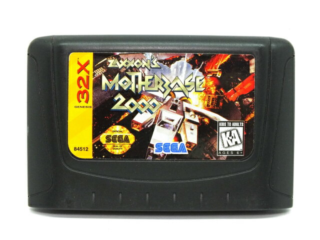 šGENESISե ѡ32X ѥ饹(Zaxxon's Motherbase 2000) ǥե եȤΤߡԾŹ