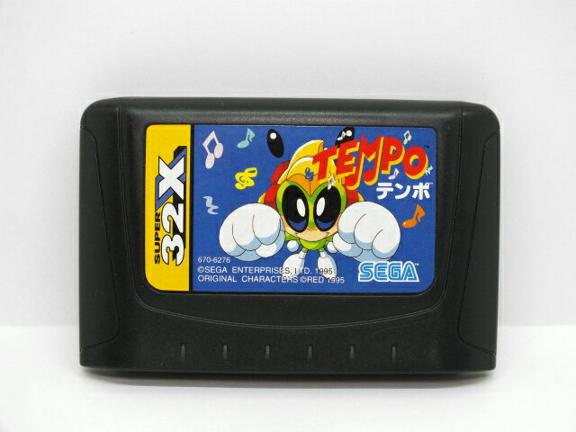 【中古】メガドライブ スーパー32X TEMPO テンポ ※ソフトのみ【都城店】