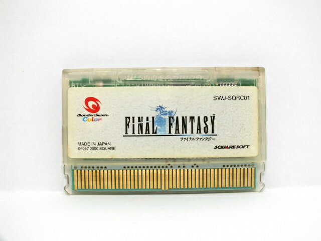 【中古】ワンダースワンカラーソフト ファイナルファンタジー(ソフトのみ) 【都城店】