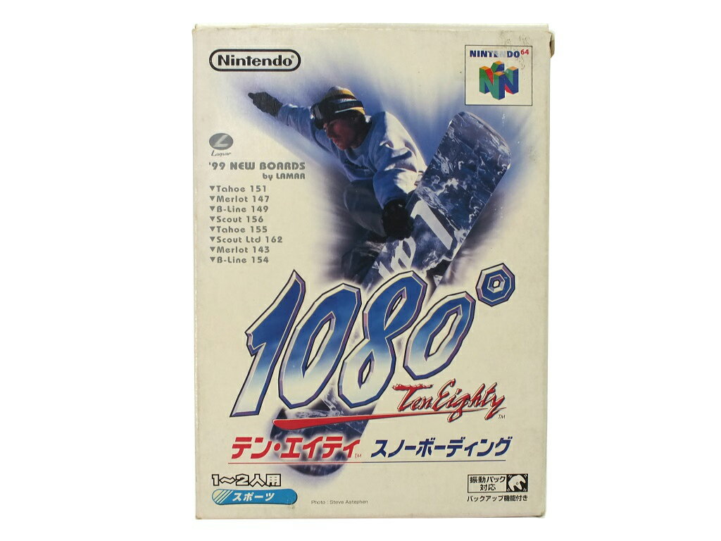 【中古】 NINTENDO64ソフト 1080° テン・エイティ スノーボーディング "ニンテンドー64"【都城店】