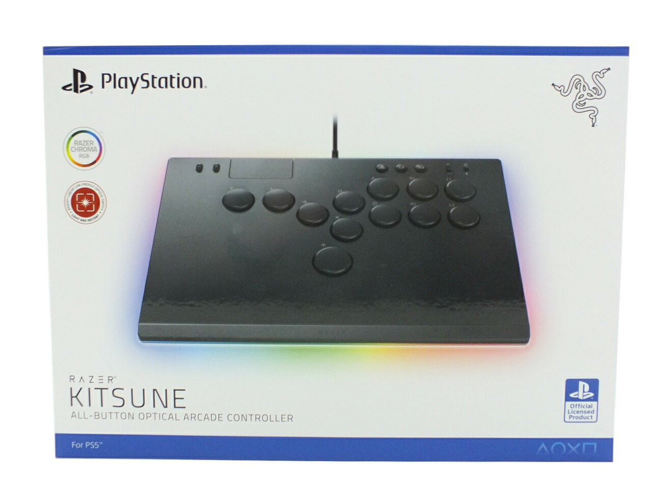 【未開封】RAZER レバーレスコントローラー Kitsune RZ06-05020100-R3A1 "PS5" 【都城店】