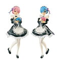 【未開封】 一番くじ Re:ゼロから始める異世界生活 Happy Birthday REM＆RAM A賞 レムとラムのフィギュア【都城店】