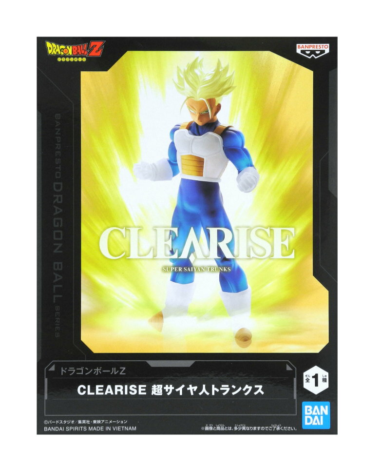 ドラゴンボールZ CLEARISE 超サイヤ人トランクス フィギュア