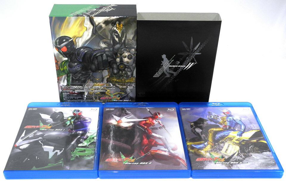 【中古】仮面ライダーW(ダブル) Blu-rayBOX 1～3巻 セット [Blu-ray] 【住吉店】