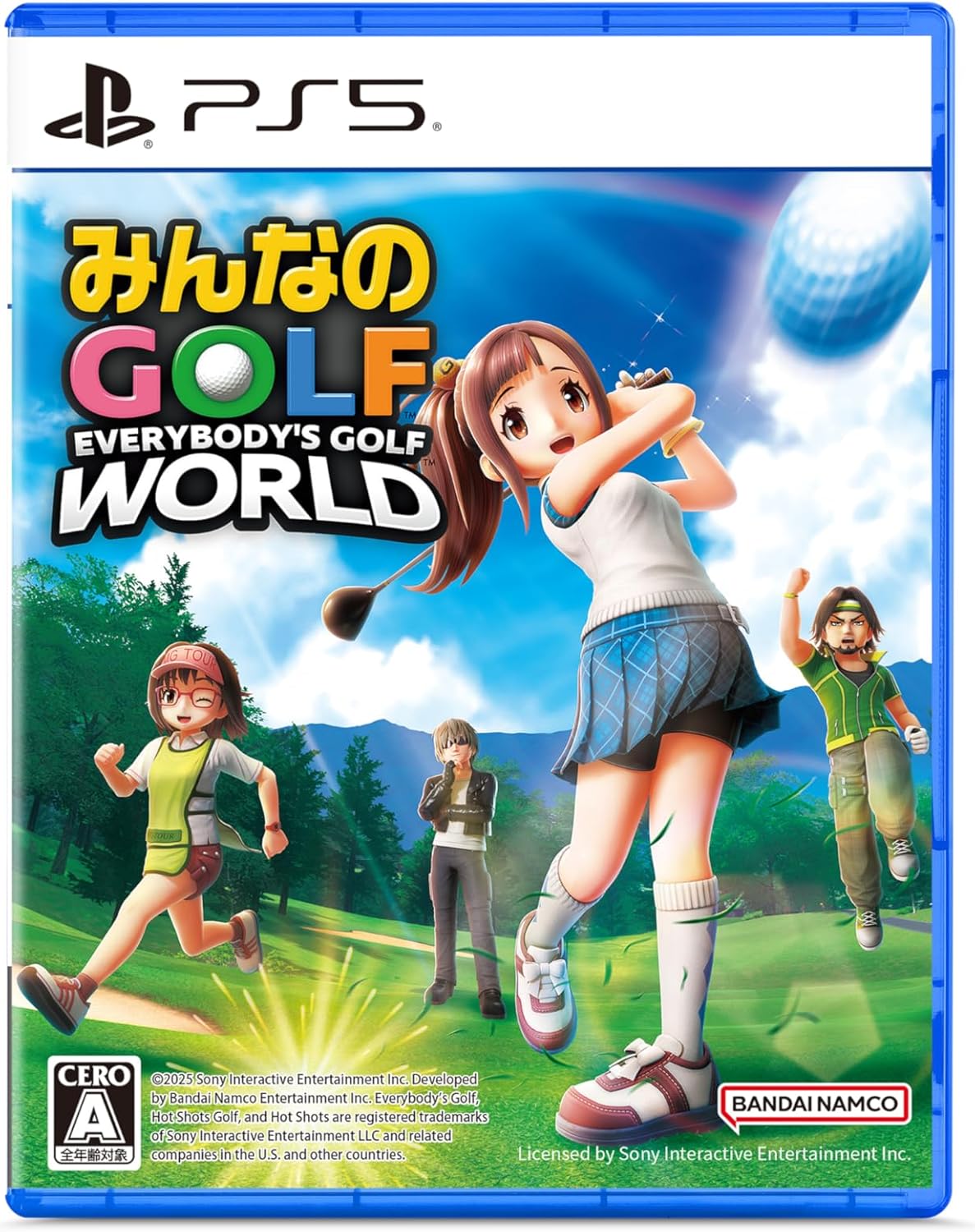 【中古】PS5ソフト みんなのGOLF WORLD【一宮店】
