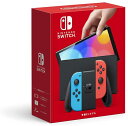 【新品】Nintendo Switch Joy-Con(L) ネオンブルー/(R) ネオンレッド(有機ELモデル) "ニンテンドースイッチ"【加納店】