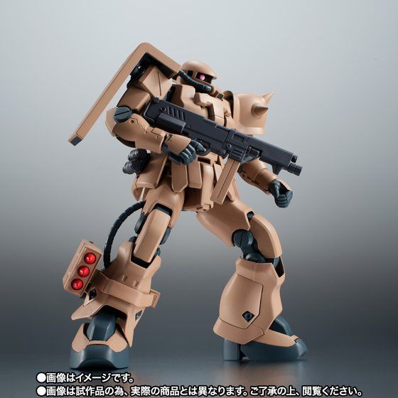 ★ROBOT魂 ＜SIDE MS＞ MS-06F-2 ザクII F2型 キンバライド基地仕様 ver. A.N.I.M.E. 「機動戦士ガンダム0083 STARDUST MEMORY」 フィギュア