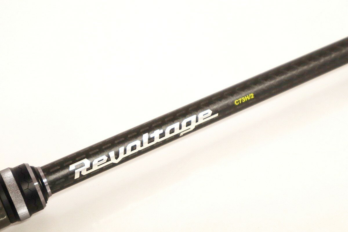 【中古】JACKALL REVOLTAGE 2pcs RVII-C73H/2 "ジャッカル リボルテージ 2ピース ロッド/釣竿"【加納店】