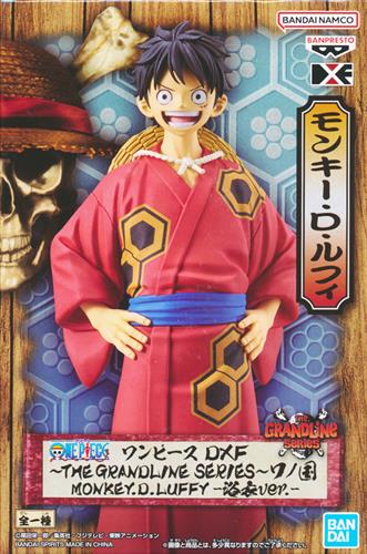 ONE PIECE DXF THE GRANDLINE SERIES ワノ国 MONKEY.D.LUFFY 浴衣ver. フィギュア 