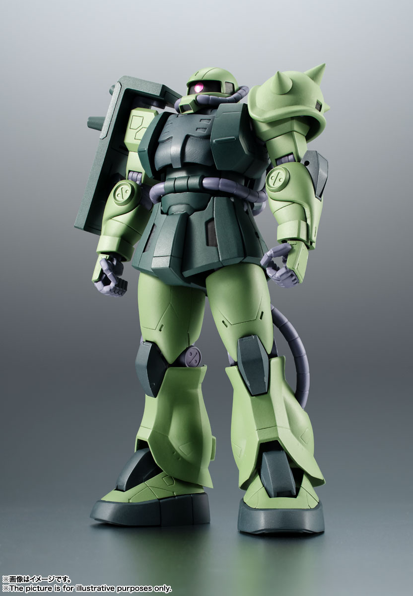 【未開封】ROBOT魂 ＜SIDE MS＞ MS-06JC 陸戦型ザクII JC型 ver. A.N.I.M.E. フィギュア 「機動戦士ガンダム 第08MS小隊」【加納店】