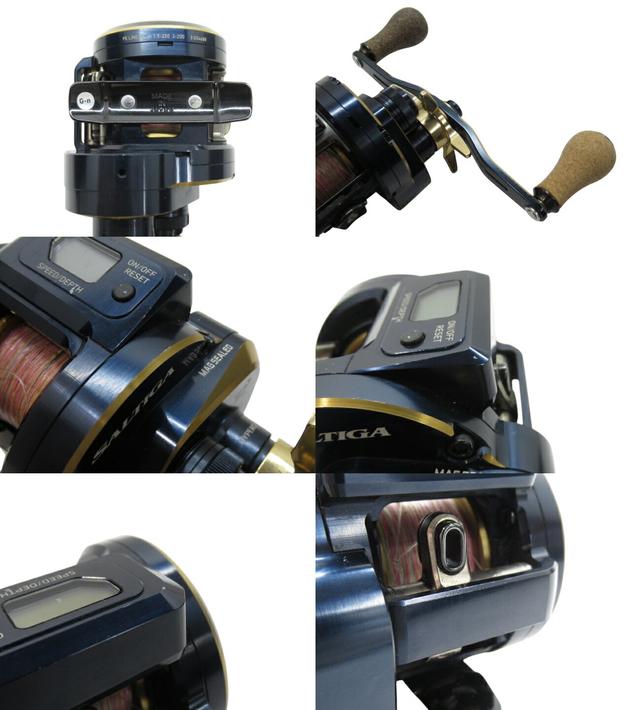 【中古】【店頭併売品】※カスタムハンドル※DAIWA ダイワ21 ソルティガ IC 100スピニングリール 釣具【鹿児島店】