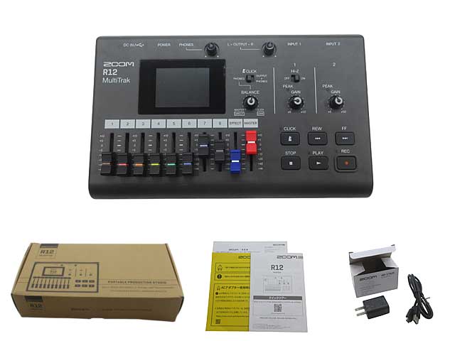 【中古】【店頭併売品】ZOOM R12 Multi Trak ズーム マルチトックレコーダーオーディオインターフェイス 【鹿児島店】