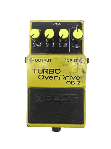 BOSS OD-2 TURBO Over Drive　ACA 1989年製ボス オーバードライブ ターボモード搭載