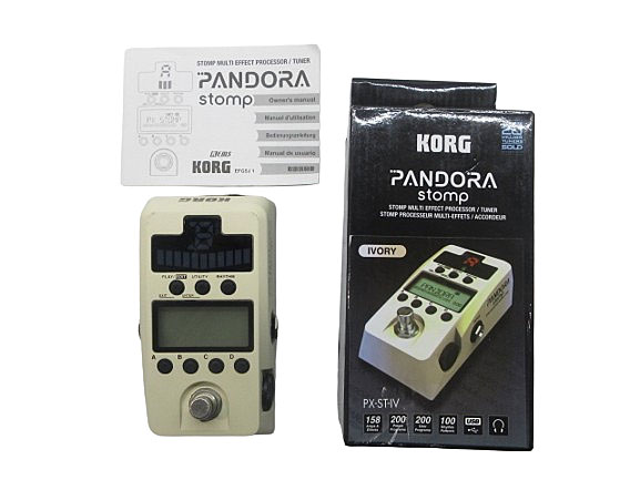 【中古】KORG PANDORA STOMP PX-STコルグ コンパクトエフェクター型 マルチエフェクター【鹿児島店】