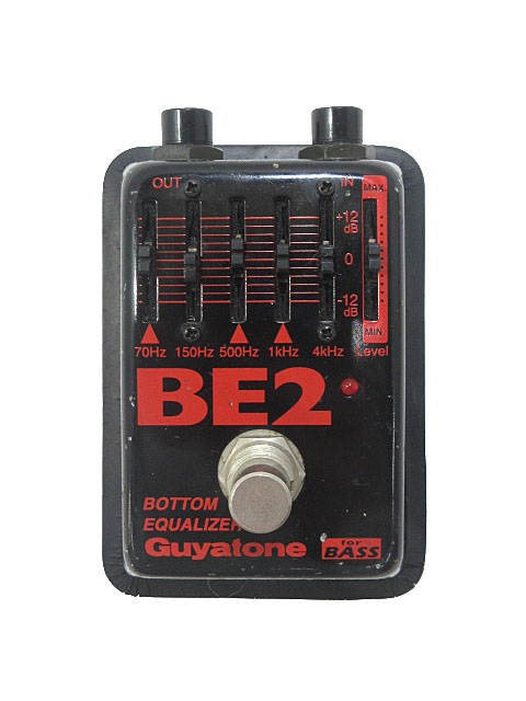 【中古】Guyatone BE2 Bottom Equalizer Bass EQベース用グラフィックイコライザー グヤトーン エフェクター 【鹿児島店】