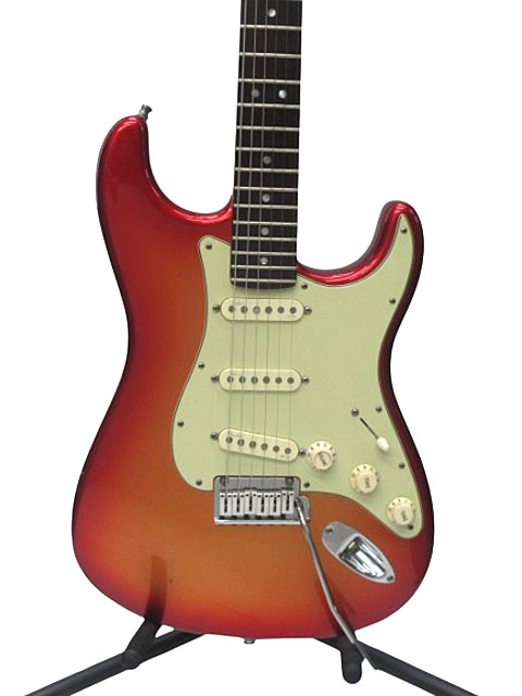【中古】Fender USA American Deluxe Stratocaster N3 Cherry Burstエレキギター ストラトキャスター フェンダー【鹿児島店】