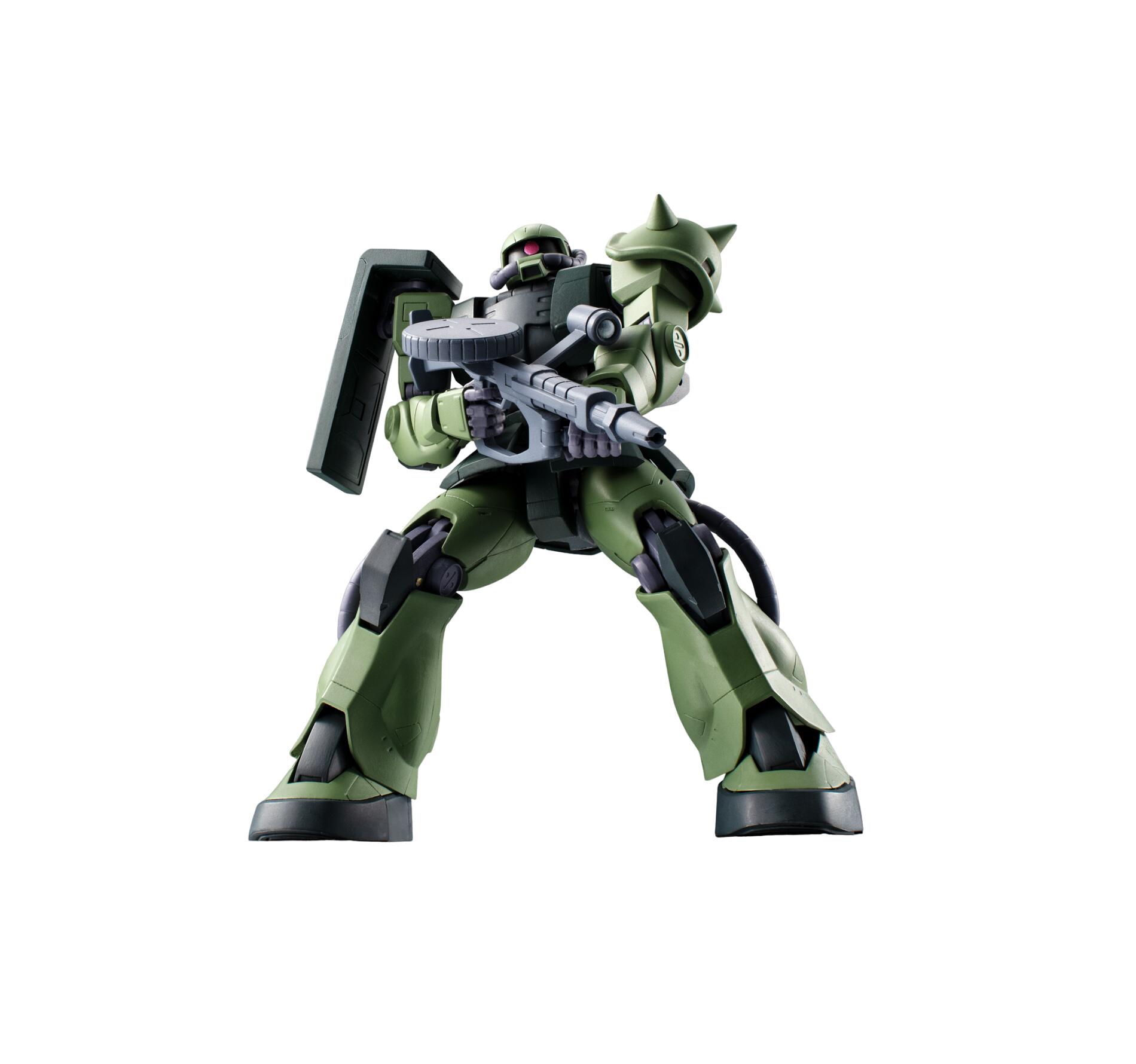 【未開封】【店頭併売品】BANDAI SPIRITS バンダイスピリッツROBOT魂 機動戦士ガンダム 第08MS小隊 [SIDE MS]MS-06JC 陸戦型ザクII JC型 ver. A.N.I.M.E. 約125mm PVC&ABS製 塗装済み可動フィギュア※対象年齢15歳以上※【鹿児島店】