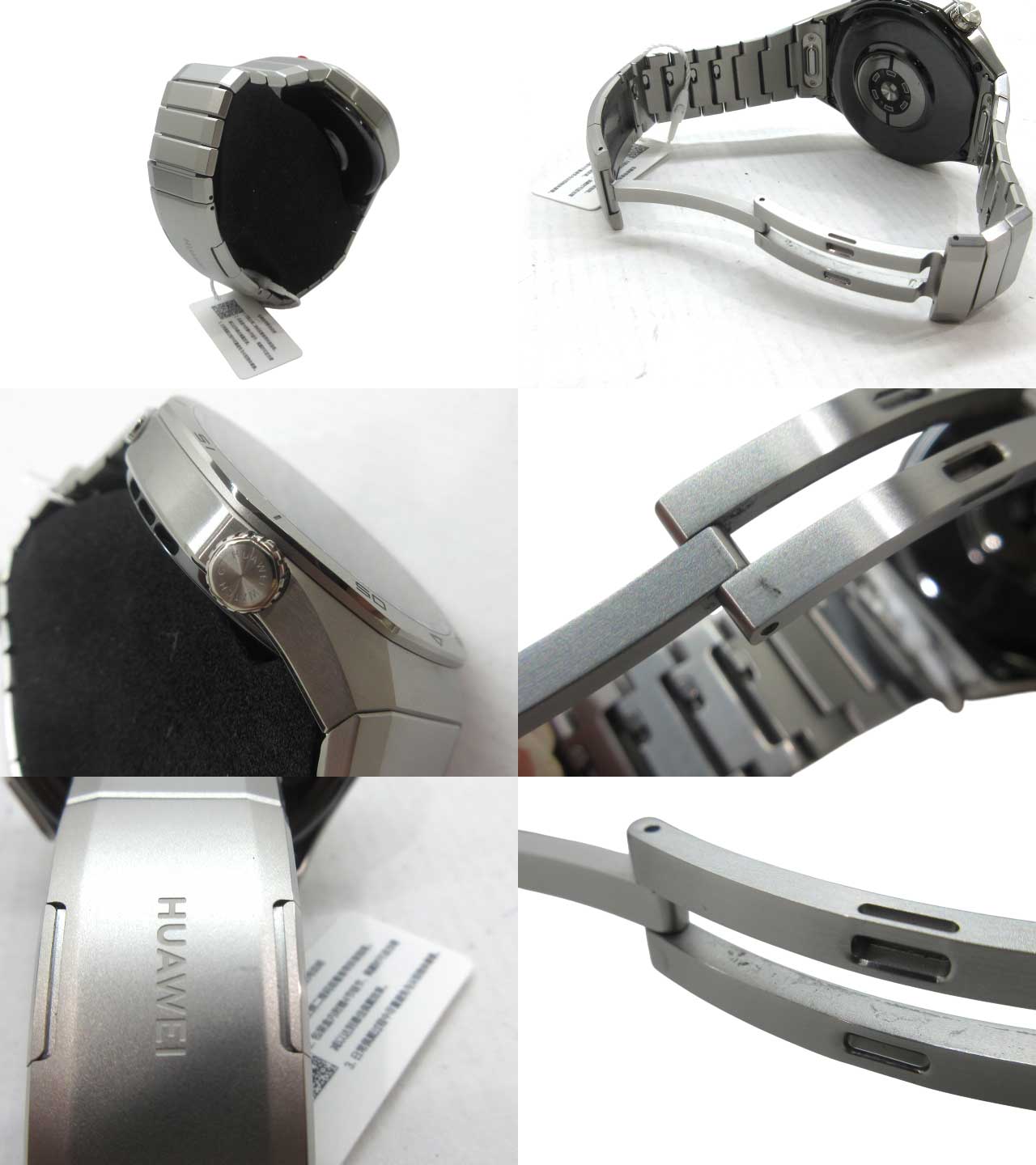 お宝五番街の【中古】【店頭併売品】※通電確認のみ※HUAWEI WATCH GT 5 PRO 46mm VLI-B29 Titanium スマートウォッチ チタニウム【鹿児島店】｜アングル3