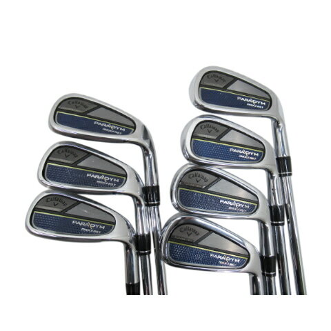 【中古】【店頭併売品】Callaway キャロウェイPARADYM fast PW AW 6-9 50° 7本セットN.S.PRO 850GH neo..