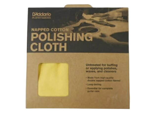 【未開封】 D'Addario PWPC2 Napped Cotton ナップド コットン ポリッシュクロス 【加治木店】