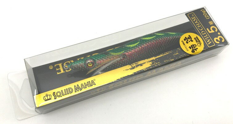 【新品】 Squid Mania スクイッドマニア WILD CHASE ワイルドチェイス 3.5号＃MM12 火熊レッド 特注カラー 限定 エギ 餌木 オリカラ マンガ倉庫 まんが倉庫【一宮店】