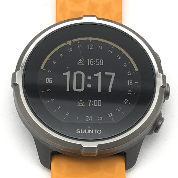 【中古】SUUNTO SPARTAN SPORT WRIST HR BARO スマートウォッチ グレー イエロー スント[10]