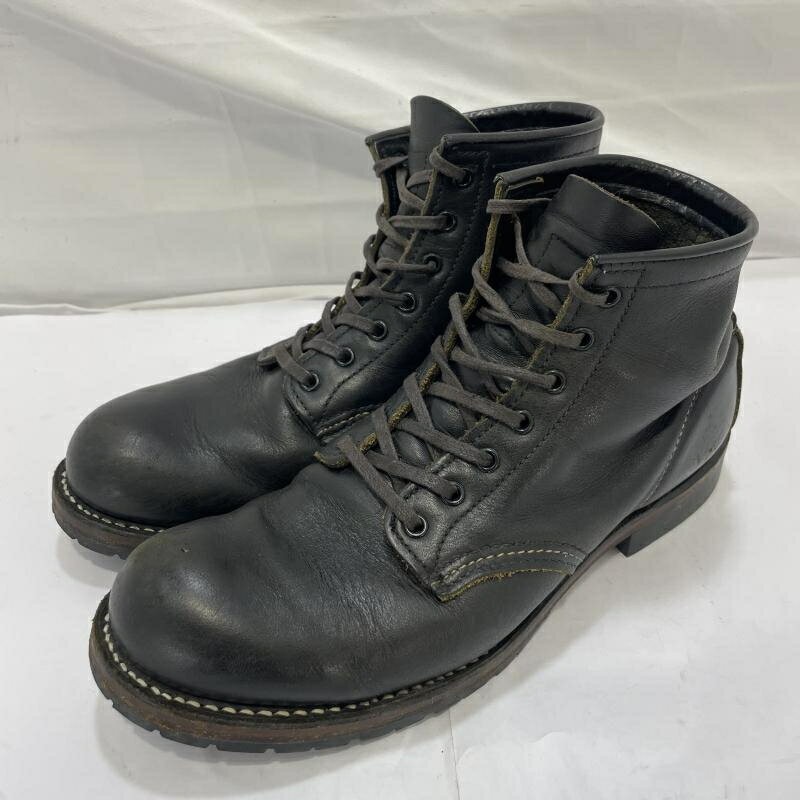 【中古】RED WING 12年製 9014 ベックマン サイズ25.5cm ブラック[19]