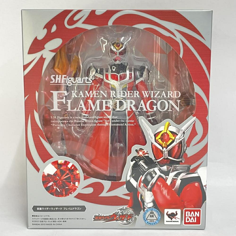 Rakuten - 【中古】二重貼り)S.H.Figuarts 仮面ライダーウィザード フレイムドラゴン[79]