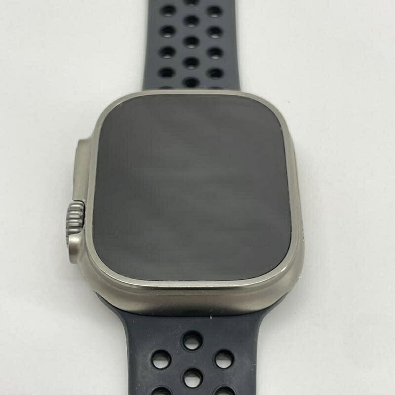 お宝創庫の【中古】【○】Apple Watch Ultra 49mm GPS+Cellular(チタニウム)[91]｜アングル3